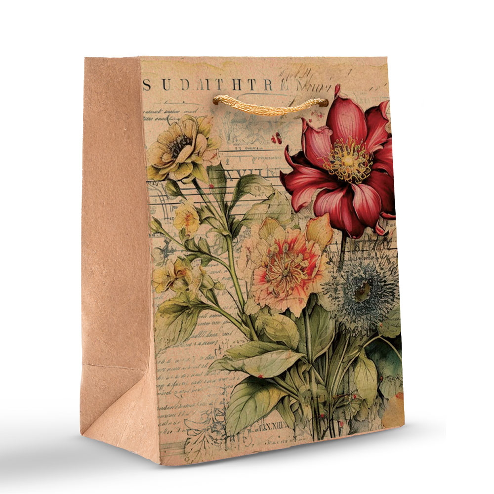 اكياس الهدايا بطابع كرافت