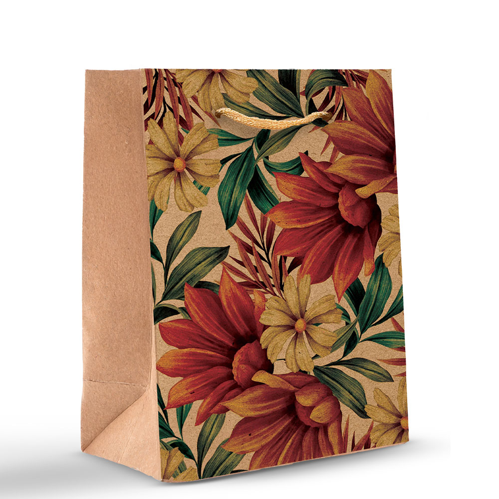 110012 اكياس الهدايا بطابع كرافت