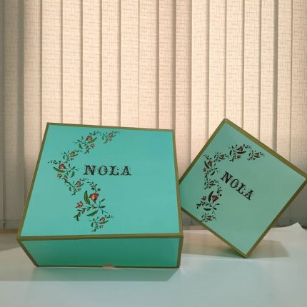 صناديق تغليف الحلويات فاخرة من الكرتون المقوى