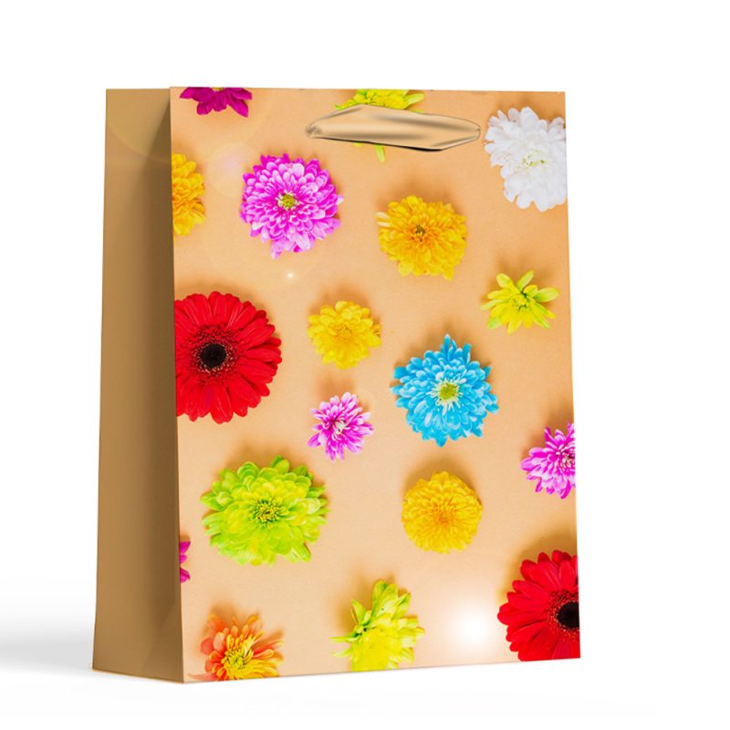 اكياس الهدايا بطابع زهور