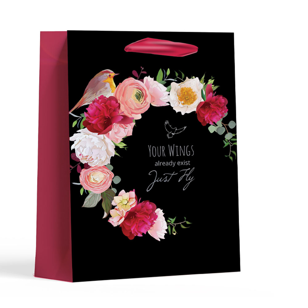 اكياس الهدايا بطابع زهور