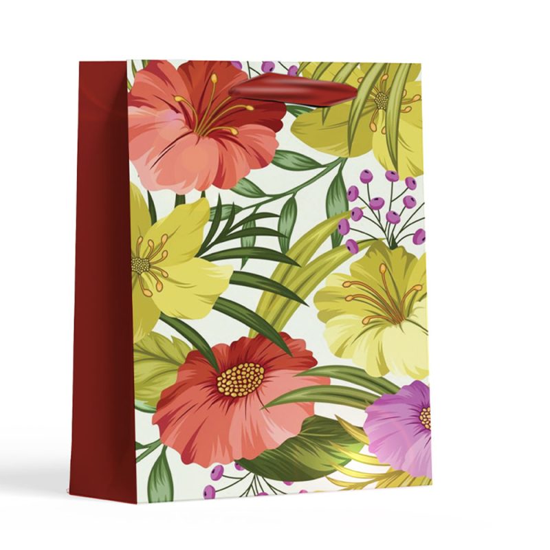 اكياس الهدايا بطابع زهور