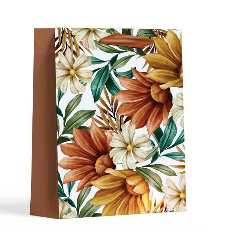 اكياس الهدايا بطابع زهور