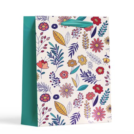 اكياس الهدايا بطابع زهور