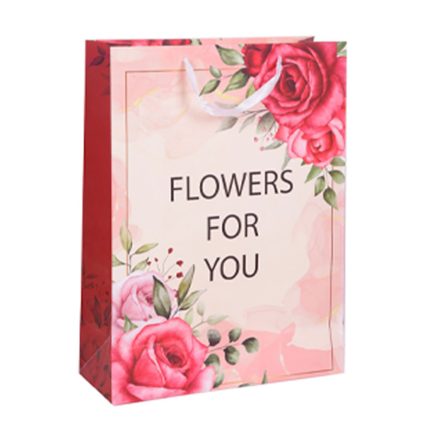 اكياس الهدايا بطابع زهور