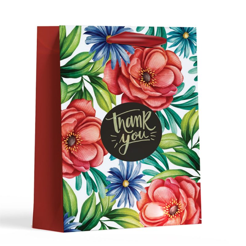 اكياس الهدايا بطابع زهور