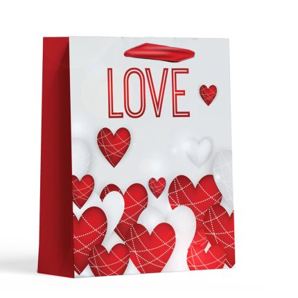 اكياس الهدايا بطابع الحب