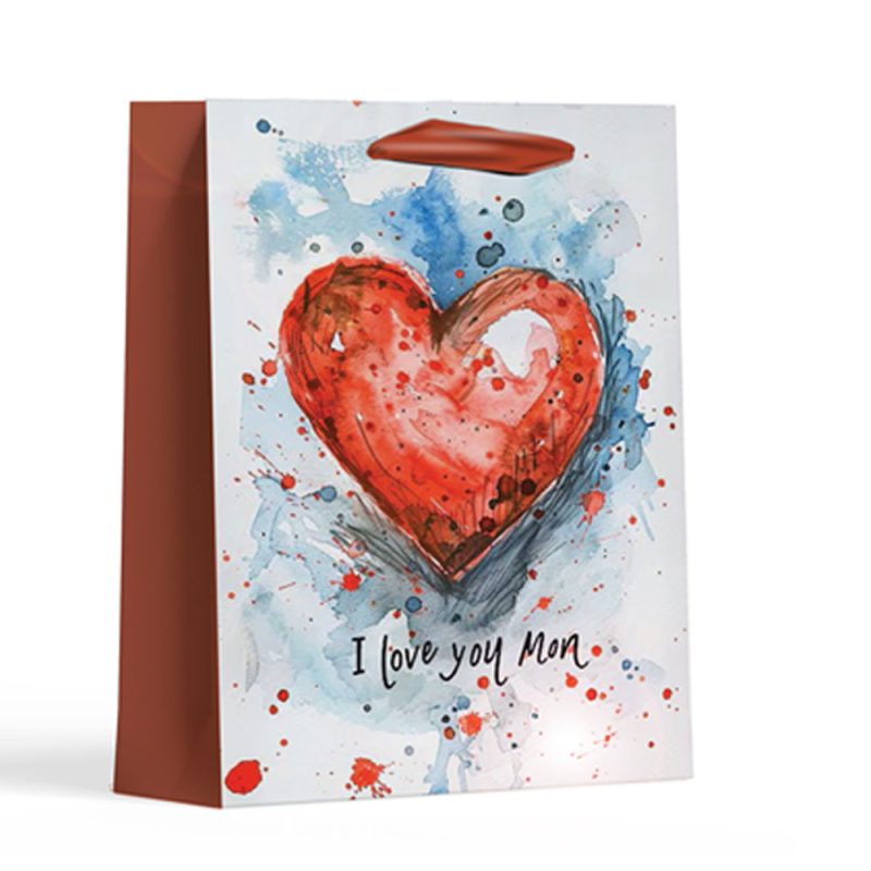 اكياس الهدايا بطابع الحب