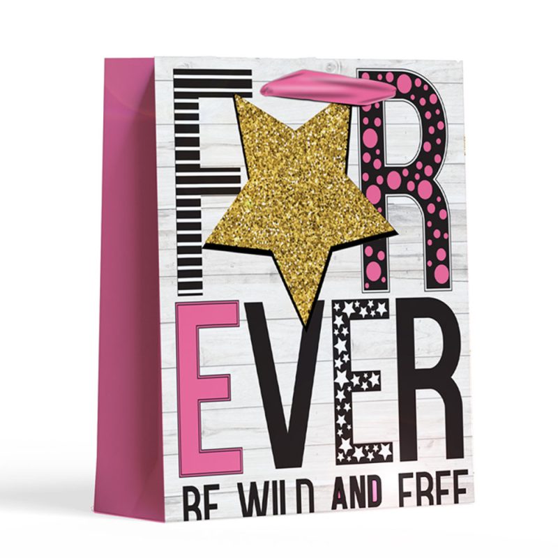 اكياس الهدايا بطابع جليتر